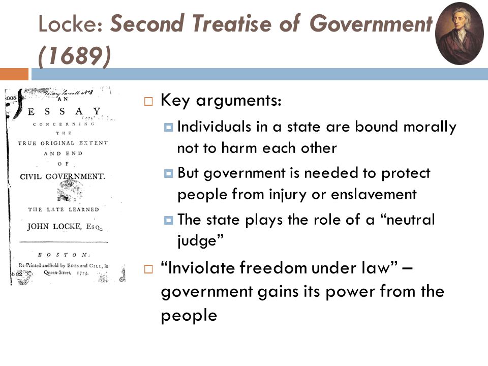 Two Treatises of Government Summary